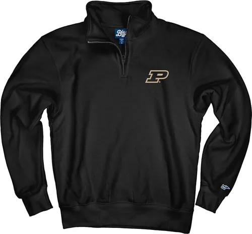 Vista 164 de Blue 84 Sudadera con cremallera de un cuarto para hombre de la NCAA