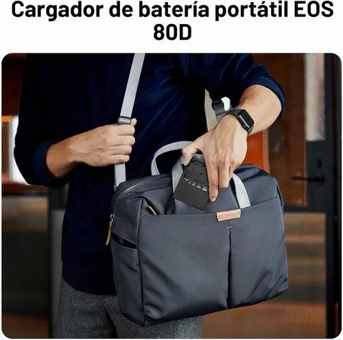 Vista 7 de Cargador de batería LC-E6 LC-E6E LP-E6N para Canon EOS R R5 R6 5D Mark II 5D Mark III 5D Mark IV 5DS 5DS R 6D 6Da 6D Mark II 7D 7D Mark II 60DA 60D