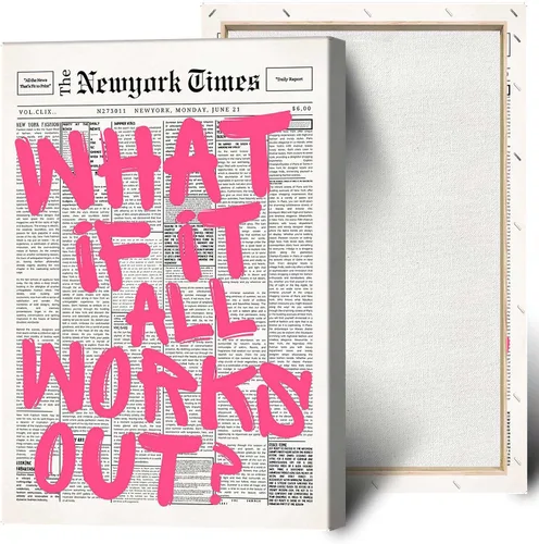 Vista 14 de Drimiler Póster con texto en inglés «What If It All Workout» («What If It All Workout») con texto en inglés «What If It All Workout»
