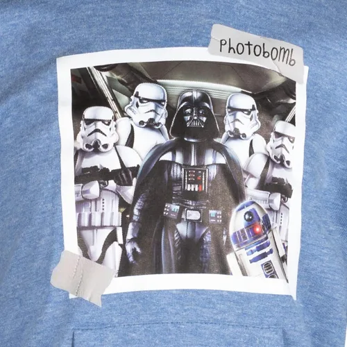 Vista 6 de STAR WARS R2-D2 Stormtrooper Darth Vader - Sudadera con capucha de forro polar para niños pequeños y grandes