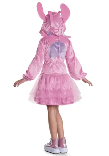 Vista 2 de Disfraz de niña Angel rosa de Lilo & Stitch de Disney Multicolor
