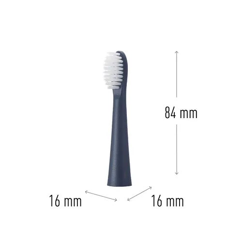 Vista 12 de Panasonic ER-6CT02 Cabezal de cepillo de dientes eléctrico húmedo y seco de repuesto con cepillo extrafino (x4), compatible con sistema modular