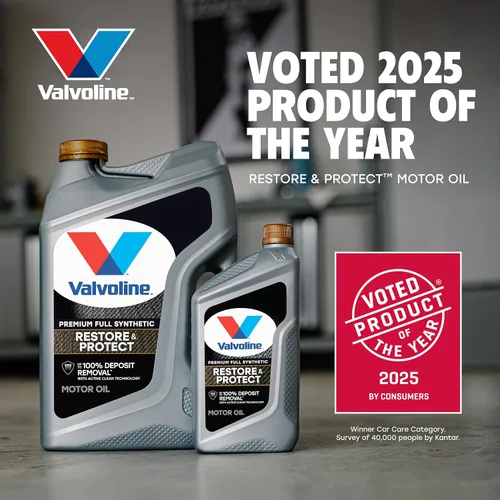 Vista 30 de Valvoline SynPower Full aceite sintético para motor, 1 Cuarto de galón, Ambar