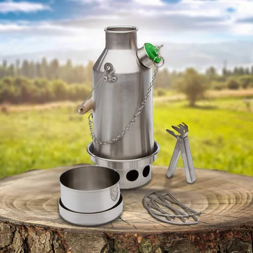 Vista 3 de Juego de cocina pequeño para Trekker Kelly Kettle - Olla de 16 oz (.47 ltr)