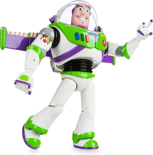 Vista 7 de Disney Store - Figura de acción parlante oficial de Toy Story, incluye sonidos y frases de las películas, interactúa con otras figuras y juguetes