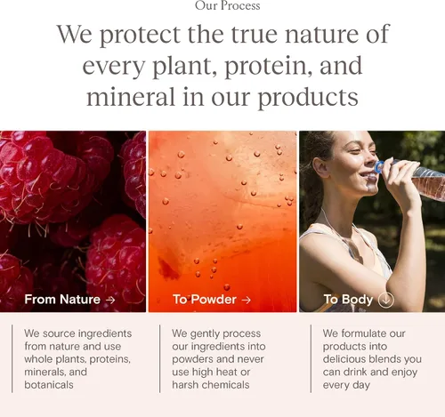 Vista 7 de Mezcla de bebida en polvo de energía Yoli® Passion - Mezcla natural para bebida energética para resistencia y resistencia, 30 sobres - Berry