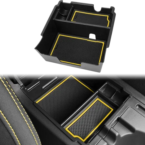 Vista 7 de auovo Organizador de consola central para Subaru Crosstrek e Impreza 2018 2019 2020 2021 2022 2023 Accesorios interiores Bandeja de almacenamiento