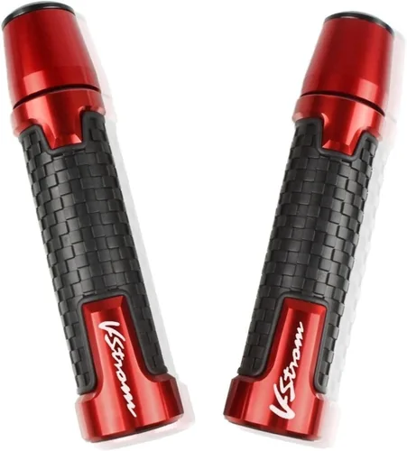 Vista 6 de Motorcycle for Suzuki V-Strom 650 V-Strom650 VStrom 1000 DL1000 CNC Motorcycle Knobs Anti-Skid Scooter Handle Ends Grips Bar Hand Handlebar