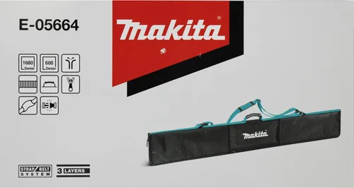 Vista 3 de Makita E-05664 Premium Bolsa Protectora Acolchada para Rieles Guía de Sierra de Pista de hasta 59 pulgadas
