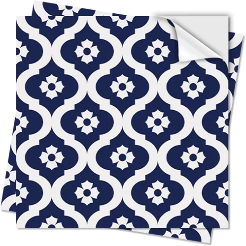 Vista 40 de Alwayspon Adhesivos de transferencia de azulejos de vinilo esmerilado para despegar y pegar, calcomanías autoadhesivas para azulejos de pared