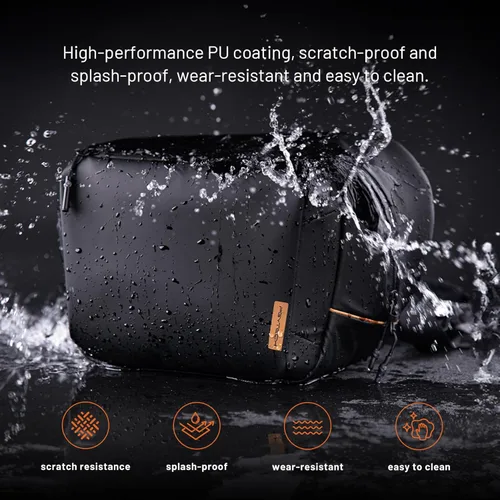 Vista 4 de PGYTECH OneGo Solo V2 Bolsa Bandolera para Cámara, Bolsa de Pecho para Cámara de 4L Bandolera Riñonera para Fotógrafos de Viajes Urbanos, Bolsa
