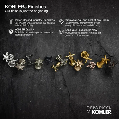 Vista 2 de KOHLER TS28127-4G-BL Venza Rite-Temp - Kit de molduras para bañera y ducha, 1.75 GPM, negro mate
