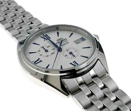 Vista 3 de Orient Tristar Mens clásico automático plata Dial reloj de acero RA-AK0506S