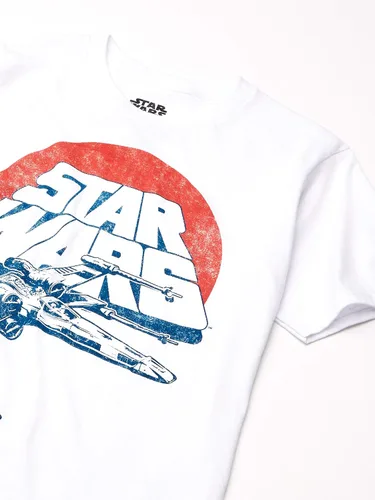 Vista 2 de Star Wars - Camiseta de manga corta para niño diseño de X-Wing Fighter