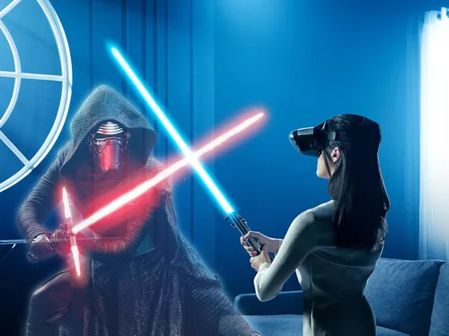 Vista 2 de Lenovo Star Wars Jedi Challenges, Smartphone Powered Augmented Reality Experience