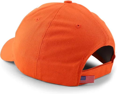Vista 3 de Gorra de béisbol de sarga china 100 % algodón de corona firme, fabricada en Estados Unidos