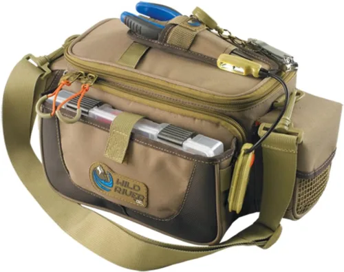 Vista 2 de Custom Leathercraft Wild River CLC WT3505 Tackle Tek Mission Lighted Convertible Tackle Bag with Four PT3500 Trays, Small