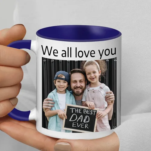 Vista 6 de Taza personalizada con texto de logotipo de imagen, taza de café personalizada, tazas personalizadas para café, con foto, taza de café