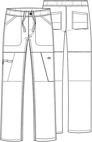 Vista 7 de Dickies Dynamix DK110 - Pantalón de carga para hombre, con zíper