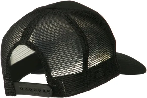 Vista 14 de e4Hats.com Gorra de malla de sarga parcheada con bandera del estado de California