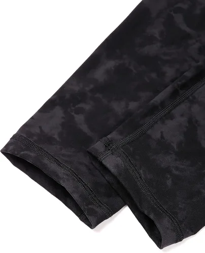 Vista 4 de CRZ YOGA Women's Naked Feeling Soft Yoga Leggings 21 Inches - Yoga Capris High Waisted Workout Pants Yoga Crop
