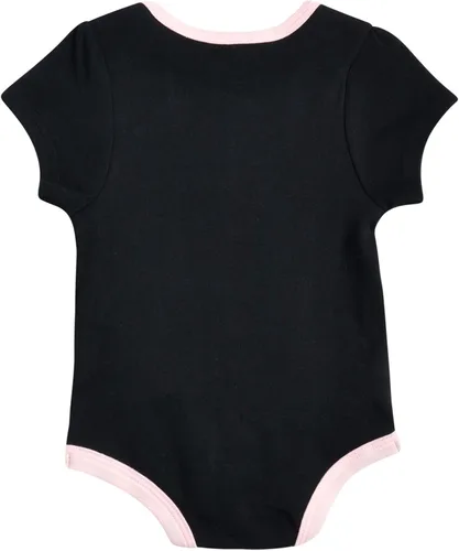 Vista 6 de Disney Body de Minnie Mouse para bebés y niñas Paquete de 3 mamelucos de pelo fácil cambio de pañales Multi