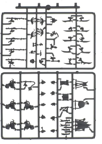 Vista 2 de Games Workshop Warhammer 40K Age of Sigmar Skaven Pestilens Plague Monjes