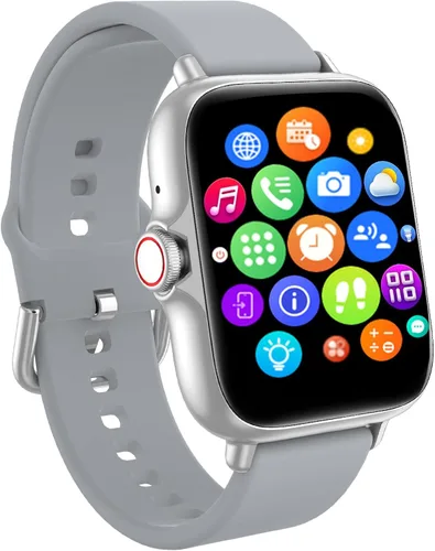 Vista 9 de Smart Watch, 1.81" Upgraded Full Touchscreen Smart Watch for Android iPhones with Bluetooth Call, Sleep Tracker, Multiple Sports Fitness Tracker