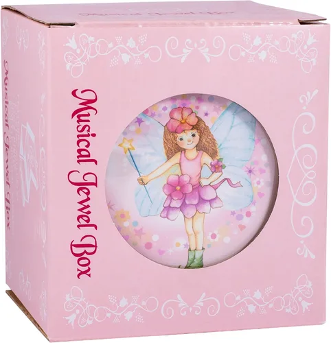 Vista 5 de Caja de música de hadas joyas Rosa de los niños