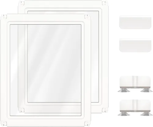 Vista 30 de FXW AuraSpace - Cerca acrílica para perros pequeños, para interiores, 24 pulgadas, 2 paneles, incluye 1 puerta y 1 panel, color negro