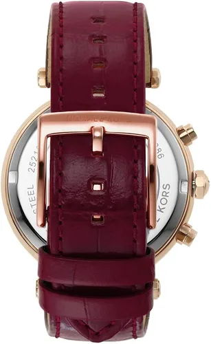 Vista 3 de Michael Kors - Reloj Parker de acero inoxidable con detalles de diamantes