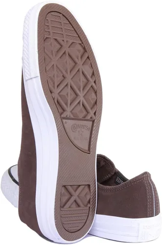 Vista 5 de Converse CT ALL Star Ox Contador climática Unisex Zapatos Dark Chocolate 157598 C