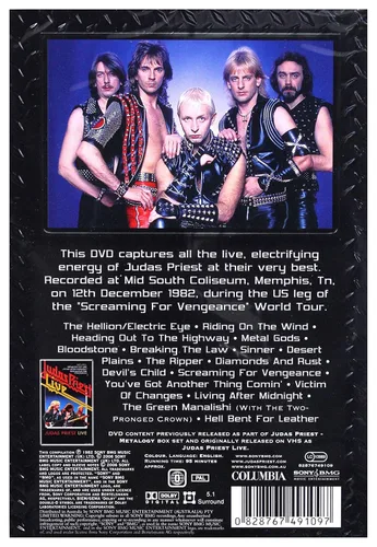 Vista 2 de Live Vengeance '82 (PalRegion 0)