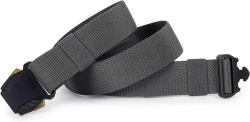 Vista 5 de Voenkca Cinturón táctico para hombre, cinturón de trabajo de malla de senderismo militar