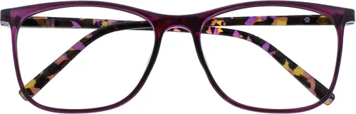 Vista 9 de OPULIZE ARC - Lentes de lectura grandes para mujeres y hombres, marco rectangular resistente a los arañazos con bisagras de resorte, color negro