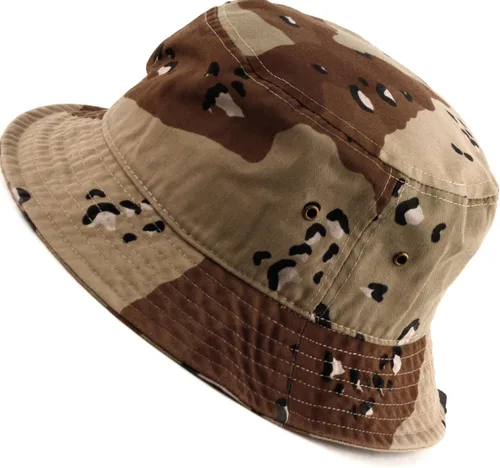 Vista 19 de Unisex 100% algodón pesca caza verano al aire libre cubo sombrero sombrero