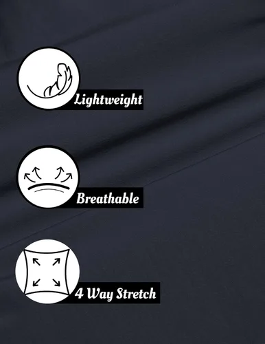 Vista 5 de COOFANDY Pantalones cortos de entrenamiento de gimnasio para hombre de 7 pulgadas, paquete de 2 pantalones cortos deportivos de secado rápido
