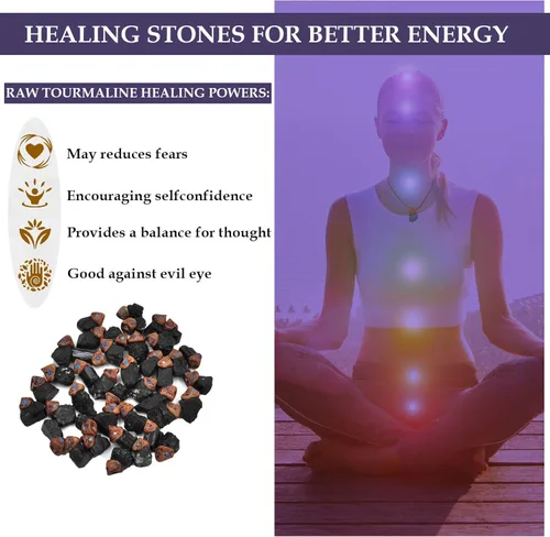 Vista 3 de Collar colgante de chakras con piedra de cristal curativa auténtica joyería de cristales para mujeres y hombres niñas niños hecho a mano con amor