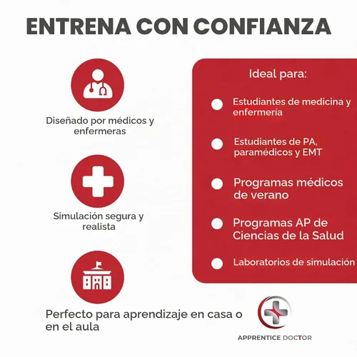 Vista 3 de Brazo de práctica para via intravenosas, brazo de práctica para flebotomía y venopunción, diseñado para entrenamiento y perfeccionamiento