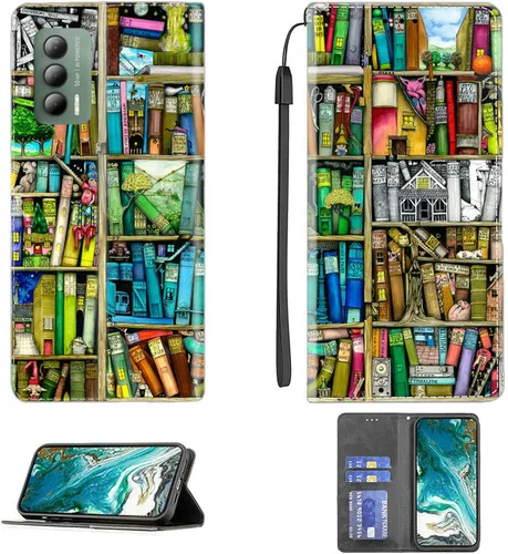 Vista 166 de Aroepurt Funda para UMIDIGI G1 Plus compatible con UMIDIGI G1 Plus Funda para teléfono Funda de piel sintética con función atril magnética CPT15