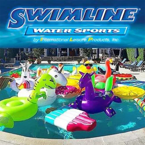 Vista 7 de Swimline ORIGINAL Flotador inflable de OVNI en forma de nave espacial para piscina con láser de flujo constante y pistola de agua para niños