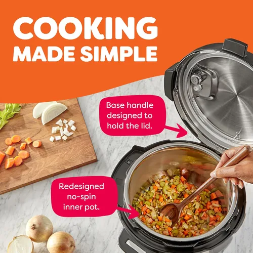Vista 15 de Instant Pot Duo Plus 6 Qt 9 in 1 Olla de presión multiuso programable, olla de cocción lenta, arrocera, yogurtera, vaporera, para hervir huevos