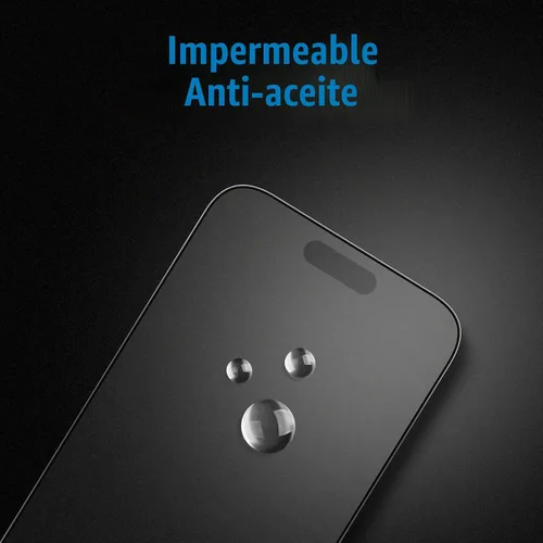Vista 7 de Mothca Paquete de 2 protectores de pantalla de vidrio mate de cobertura completa para iPhone Air de 6.5 pulgadas, antirreflejos, antihuellas, borde