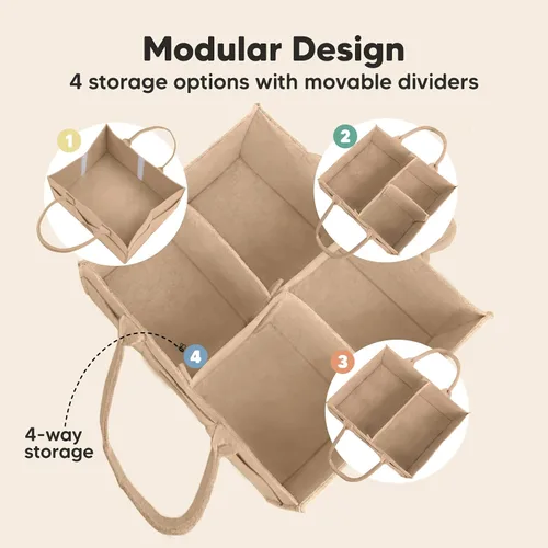 Vista 7 de KeaBabies Portabebés y organizador de pañales KeaBabies – Todo en 1 Original transpirable Baby Sling, organizador de bebé para guardería, ligero