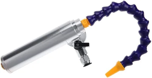 Vista 6 de Pistola de aire frío de 6.299 in con tubo flexible, pistola de aire frío Vortec de 1000 Btu/Hr, con tubo flexible para eliminar el polvo de óxido