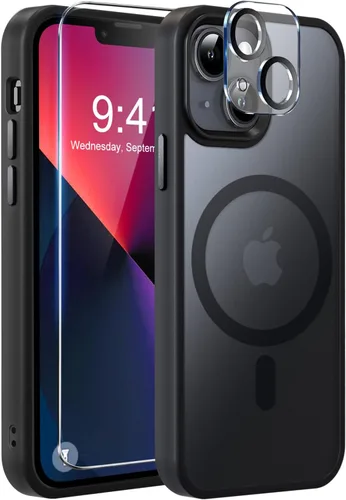 Vista 206 de MOCCA - Funda magnética resistente para iPhone XR de 6.1 pulgadas, compatible con MagSafe, funda con protección contra caídas de grado militar