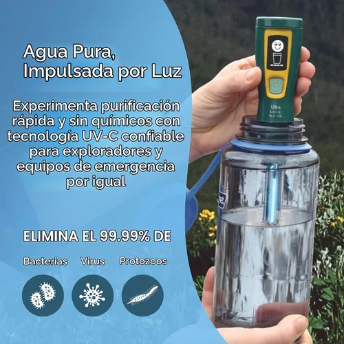 Vista 2 de SteriPen Purificador de agua ultra UV, recargable por USB