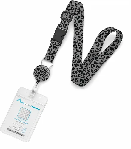 Vista 18 de Cordón de barco de crucero, con cordón de identificación ajustable con cierre desmontable, soporte impermeable para tarjetas de identificación