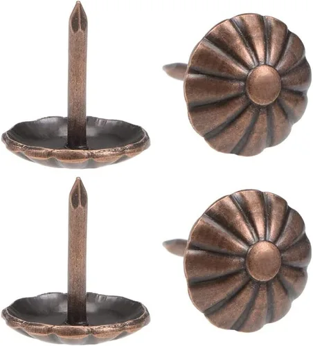 Vista 8 de Tachuelas de Tapicería Antiguas 400PCS, Clavos Tachuelas para Muebles, Clavos de Tapicería de 7/16 Pulgadas para Sofá, Silla, Cama y Otros Muebles