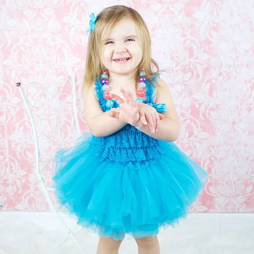 Vista 5 de My Lello Little Girls - Falda de tutú de ballet, corta, de 10 capas (4 meses - 3T)